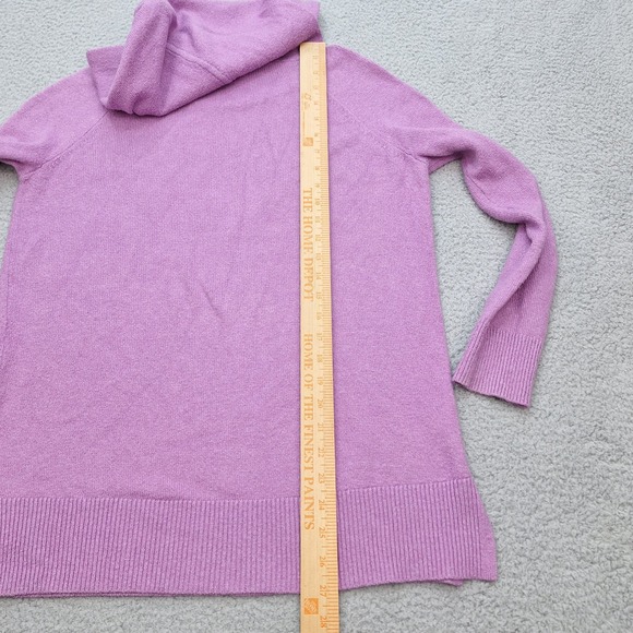 LOFT Outlet Lounge Hoodie Womens Small Lavender Purple Soft Sweater Oversized - Picture 5 of 7